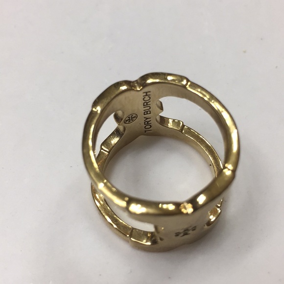 Tory Burch Jewelry - Tory Burch Gemini Link Ring gold 7